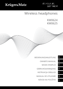 Bedienungsanleitung Krüger and Matz KM0625 Kopfhörer