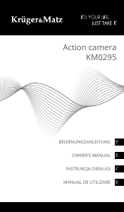 Manual Krüger and Matz KM0295 Action Camera
