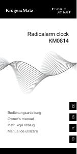 Instrukcja Krüger and Matz KM0814 Radiobudzik