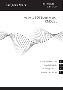 Manual Krüger and Matz KM0285 Activity 300 Ceas de sport