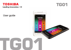 Manual Toshiba TG01 Mobile Phone