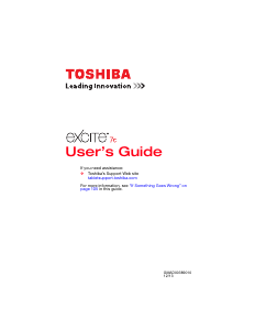 Manual Toshiba AT7-B8 Excite 7c Tablet
