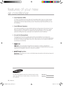Bruksanvisning Samsung AVXWBH028EE Luftkonditionering