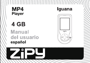 Bruksanvisning Zipy Iguana Mp3 spelare