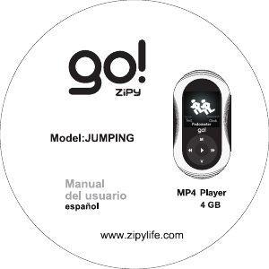 Manual Zipy GO Jumping Mp3 Player