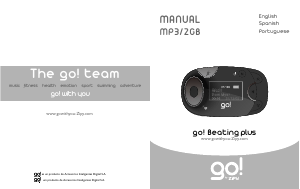Bruksanvisning Zipy GO Beating Plus Mp3 spelare