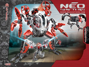 Vadovas Mega Bloks set 6348 Neo Shifters Templar