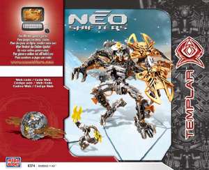 Instrukcja Mega Bloks set 6374 Neo Shifters Randius-Ka