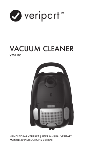 Mode d’emploi Veripart VPSZ105 Aspirateur