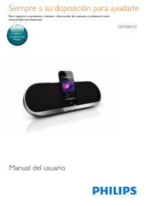 Manual de uso Philips DS7580 Docking station