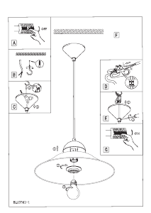 Bruksanvisning Eglo 3362 Lampa