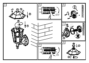 Bruksanvisning Eglo 22463 Lampa