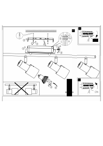 Bruksanvisning Eglo 30835 Lampa