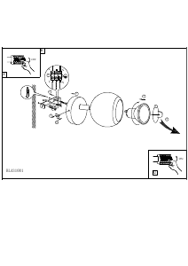 Bruksanvisning Eglo 31001 Lampa