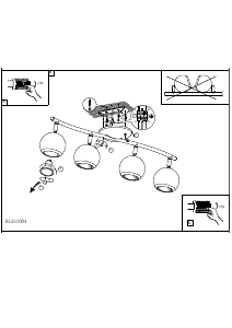 説明書 Eglo 31004 ランプ