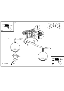 説明書 Eglo 31006 ランプ