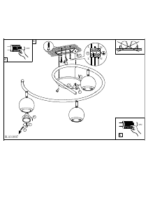 Bruksanvisning Eglo 31007 Lampa