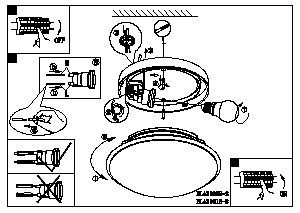 説明書 Eglo 31088 ランプ