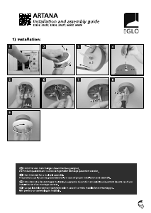 Instrukcja Eglo 32825 Lampa