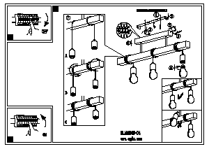 Bruksanvisning Eglo 32915 Lampa