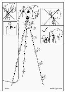 説明書 Eglo 33095 ランプ