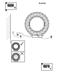 Bruksanvisning Eglo 39005 Lampa