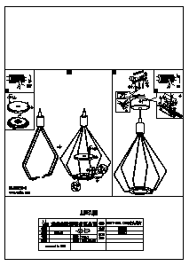 Bruksanvisning Eglo 39319 Lampa