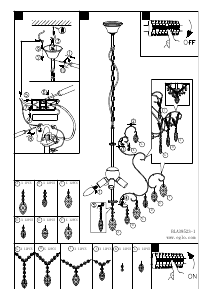 説明書 Eglo 39523 ランプ