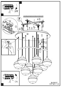 説明書 Eglo 39527 ランプ