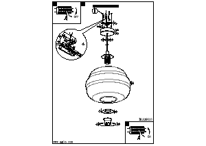 Bruksanvisning Eglo 39534 Lampa