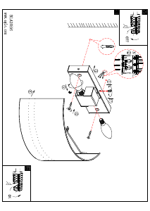 Bruksanvisning Eglo 39556 Lampa