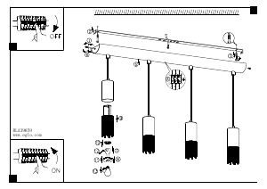 Bruksanvisning Eglo 39659 Lampa