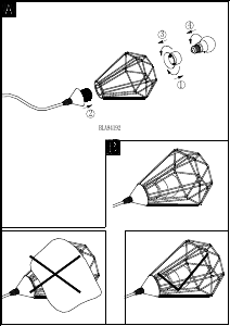 Bruksanvisning Eglo 43024 Lampa