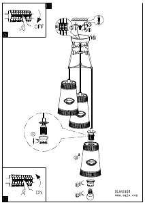 Bruksanvisning Eglo 43108 Lampa