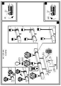 Bruksanvisning Eglo 43131 Lampa