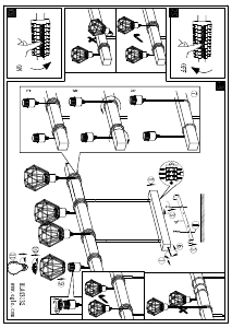 Bruksanvisning Eglo 43132 Lampa