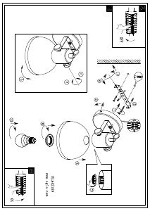 説明書 Eglo 43169 ランプ