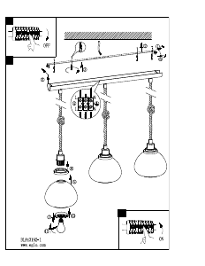 Bruksanvisning Eglo 43192 Lampa