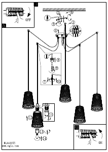 説明書 Eglo 43255 ランプ