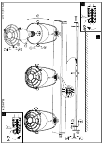 Bruksanvisning Eglo 49078 Lampa