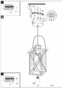 Bruksanvisning Eglo 49212 Lampa