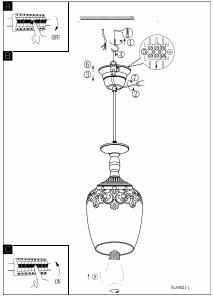 Bruksanvisning Eglo 49221 Lampa