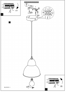 Bruksanvisning Eglo 49235 Lampa