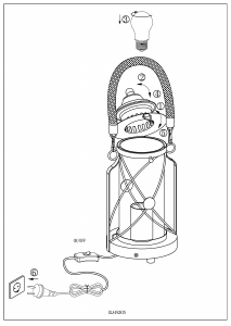 Bruksanvisning Eglo 49283 Lampa