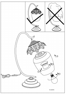 Bruksanvisning Eglo 49293 Lampa