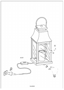 Bruksanvisning Eglo 49294 Lampa