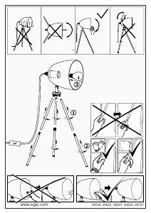 Bruksanvisning Eglo 49385 Lampa