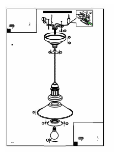 Bruksanvisning Eglo 49455 Lampa