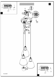 Bruksanvisning Eglo 49465 Lampa