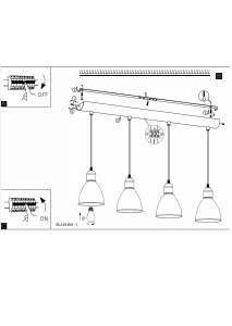 Bruksanvisning Eglo 49466 Lampa